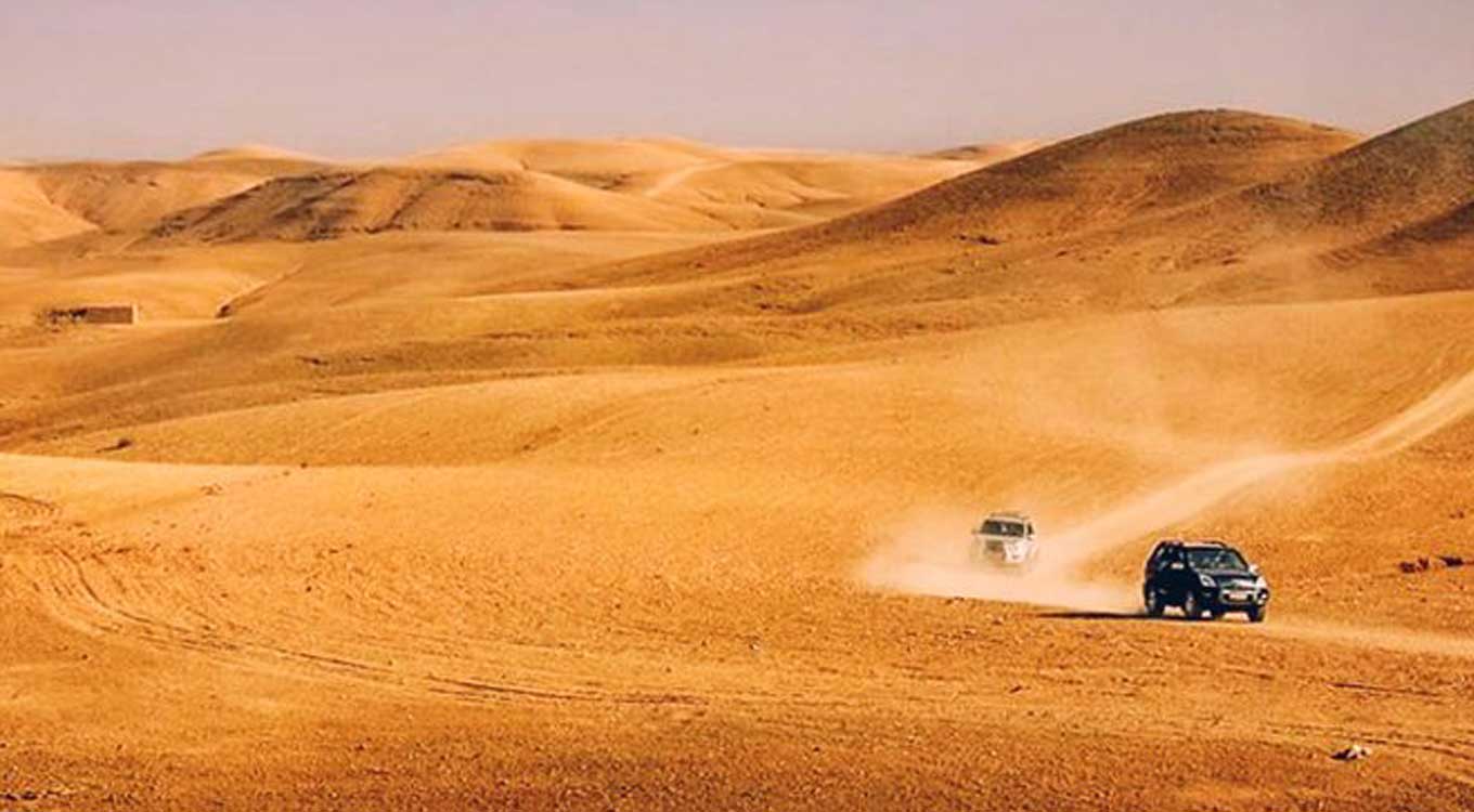 Excursion d’une journée au désert d’Agafay