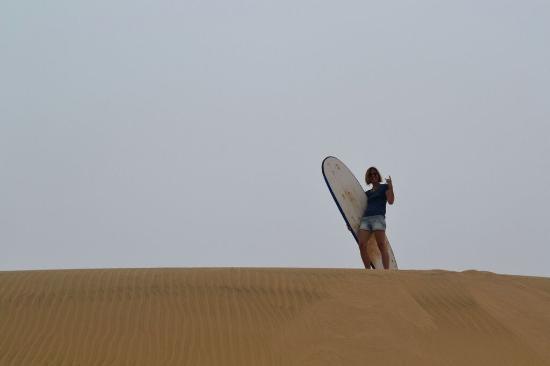 SandBoarding in Agadir